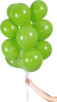Helium Ballonnen 30 stuks - Lichtgroen