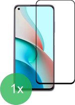 Screenprotector Geschikt voor: Xiaomi Redmi Note 9 5G Full 1x - screen protector - volledige glas - bescherming - beschermglas - ZT Accessoires