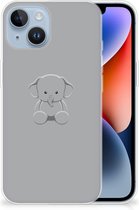 Telefoonhoesje Geschikt voor iPhone 14 Hippe Hoesjes Baby Olifant