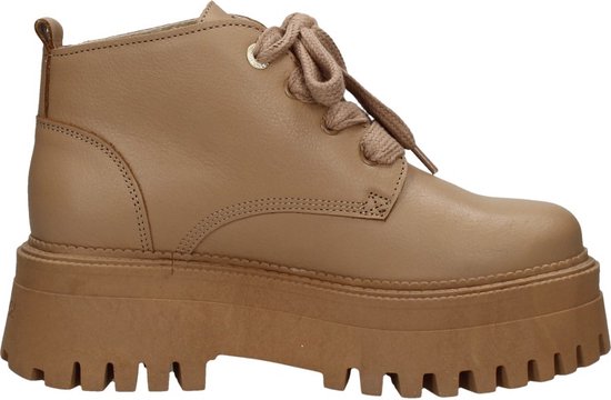 Bronx Groov-y Chunks Veterschoenen Hoog - cognac - Maat 39