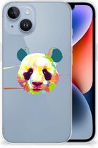 Back Case TPU Siliconen Hoesje Geschikt voor iPhone 14 Smartphone hoesje Panda Color