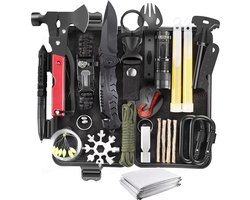 WeXplore Survival Kit - outdoor set 37-delig - kamperen - hiken - survival spullen