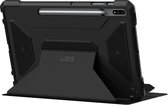 Samsung Galaxy Tab S8+ Hoes - UAG - Metropolis Serie - Hard Kunststof Bookcase - Zwart - Hoes Geschikt Voor Samsung Galaxy Tab S8+