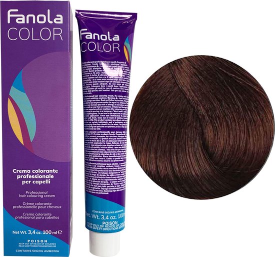 Fanola Haarverf Professional Colouring Cream 7.29 Giandula Chocolate |  bol.com