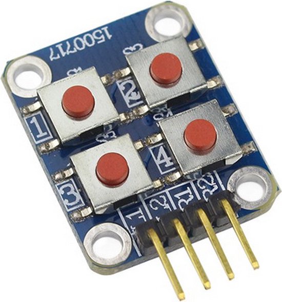 OTRONIC® 2X2 MATRIX Toetsenbord Module - 4 knoppen | bol