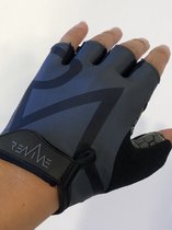 REVIVE Sporthandschoen Black/Grey maat S- extra grip - handige lussen