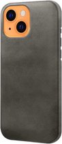 Casecentive - Coque arrière en cuir - iPhone 14 Plus - noir