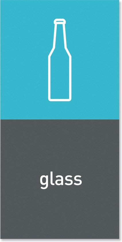 Afvalemmer Marker Magnetisch - Glass- Grijs - Simplehuman