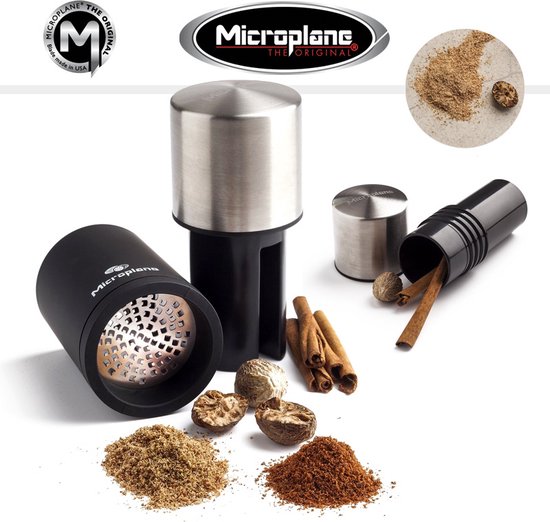 MICROPLANE 36091 Nootmuskaatmolen set | bol