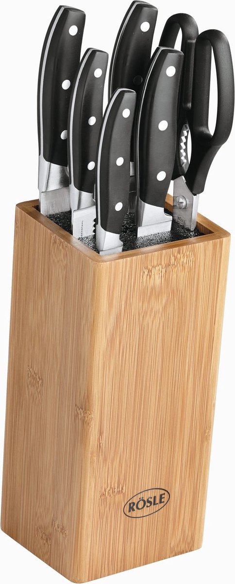 Rösle Messenblok Cuisine Bamboe 7-Delig