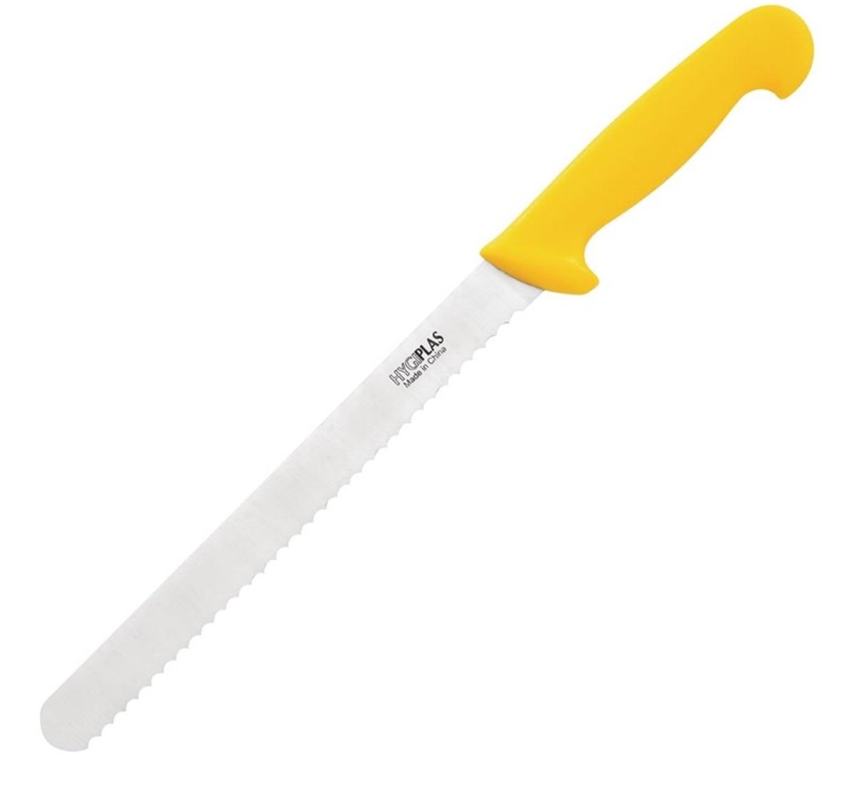 Hygiplas gekarteld hammes 25.5cm geel