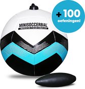 Minisoccerbal voetbal aan koord - Voetbal Cadeau - Sense bal - Minivoetbal - Met Oefenstof
