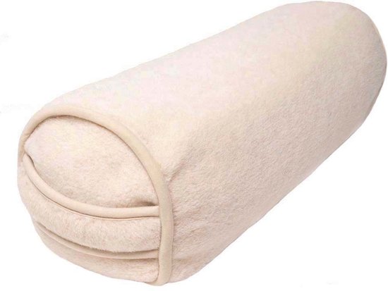 Yoga bolster caramel merino wol - Lotus