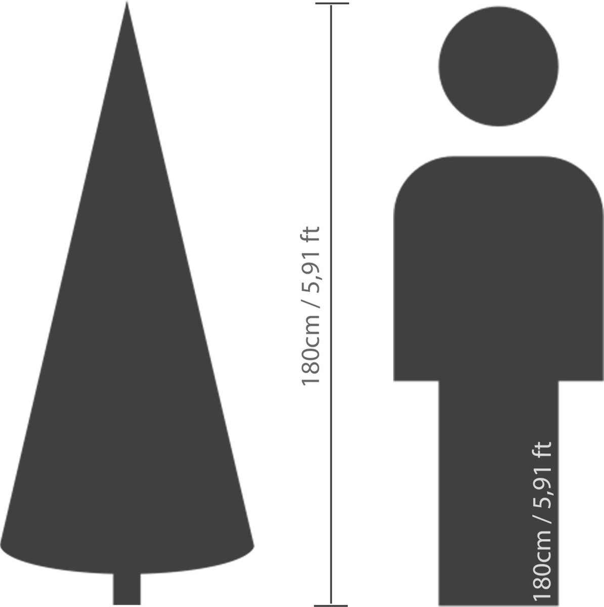 Everlands Grandis Fir Prelit Snowy Groen Kerstboom Ø132xH180 cm 400