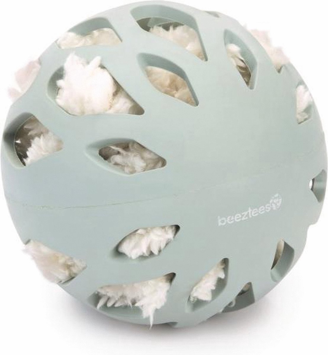 Beeztees Puppy Odoro Play Ball - Puppy Speelgoed - Puppy Speelbal - Hondenspeelgoed - Groen - 14x14x14 cm thumbnail 4