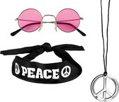 Hippie Set Peace - 3 delig - flowerpower - toppers in concert 2022