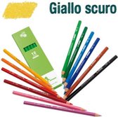 Jolly super sticks (art. 3000-0315) - Kleurpotloden - Kleur: (diverse tinten) geel - set per 12 stuks