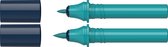 Schneider stift - Twinmarker cartridge - Paint-It 040 - donker turquoise 032 - S-ML04010509