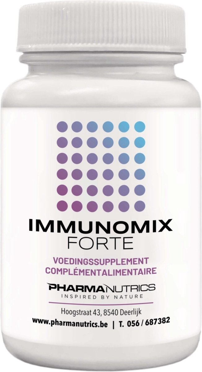 Goedkoopste IMMUNOMIX FORTE 30 V-CAPS PHARMANUTRICS // WEERSTAND // IMMUNITEIT // VITAMINE D// ZINK// QUERCETINE // L- GLUTATHION//SELENIUM