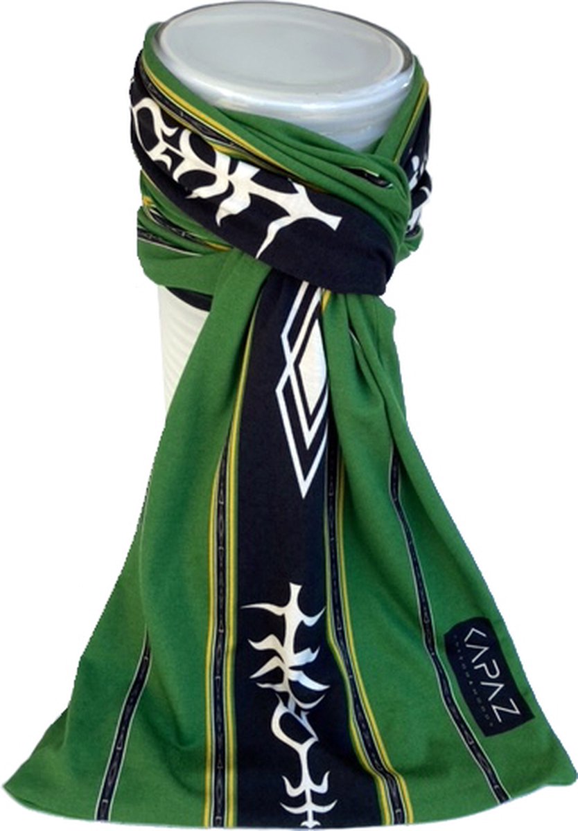 KAPAZ Bamboe Sjaal Tenun groen