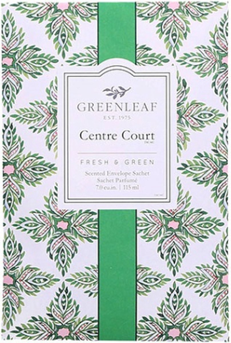 Greenleaf geurzakje Centre Court 4 stuks