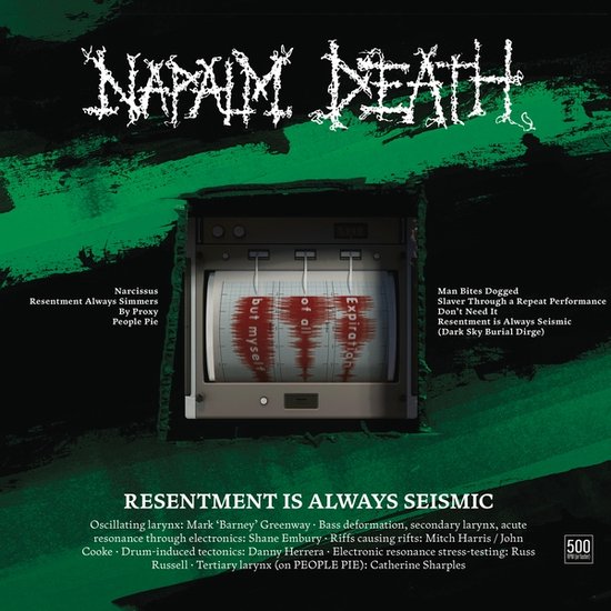 Resentment is Always Seismic a final throw of Throes, Napalm Death