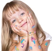 Autocollants et tatouages pour ongles Avenir : SIRÈNE, environ 260 pièces, faciles à utiliser et à enlever, en boîte, 3+