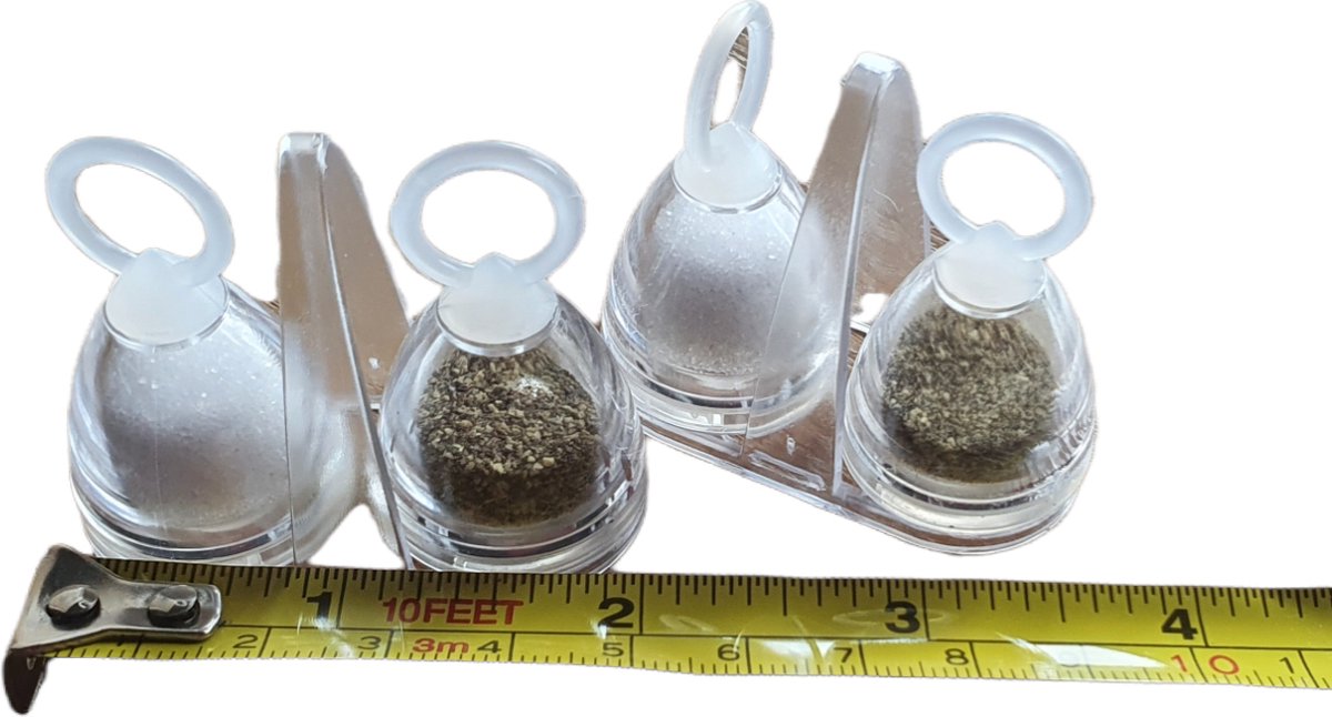 Goedkoopste 10x Mini peper en zout stelletjes