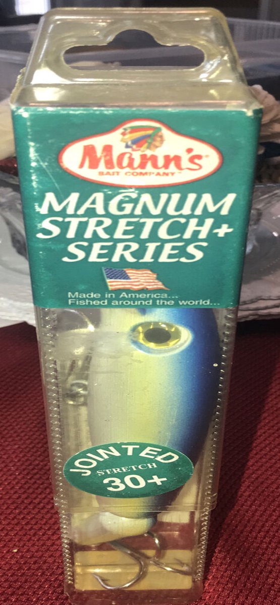 Mann's Heavy Duty Stretch 30+ Jointed 8 Inch 6 Oz Spanish Sardine Lure
