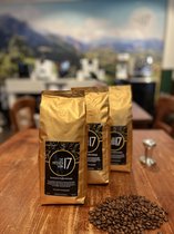 Exclusieve koffiemelange - droge koffiebonen - 3x 500 gram