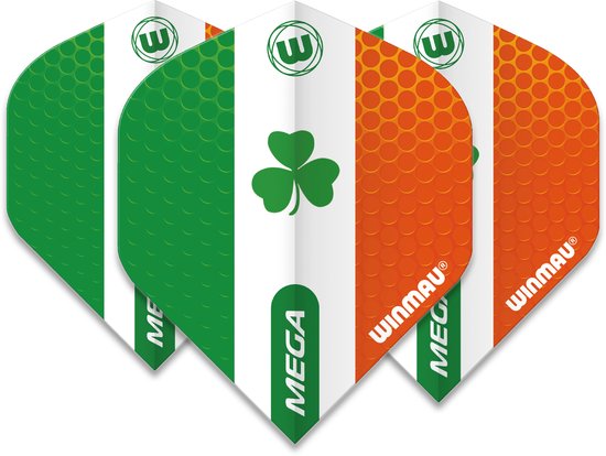 WINMAU - Mega Standard Ireland Dartvluchten - 1 set per pakket van elke flight (3 Dartvluchten in totaal) van Winmau — afbeelding 3