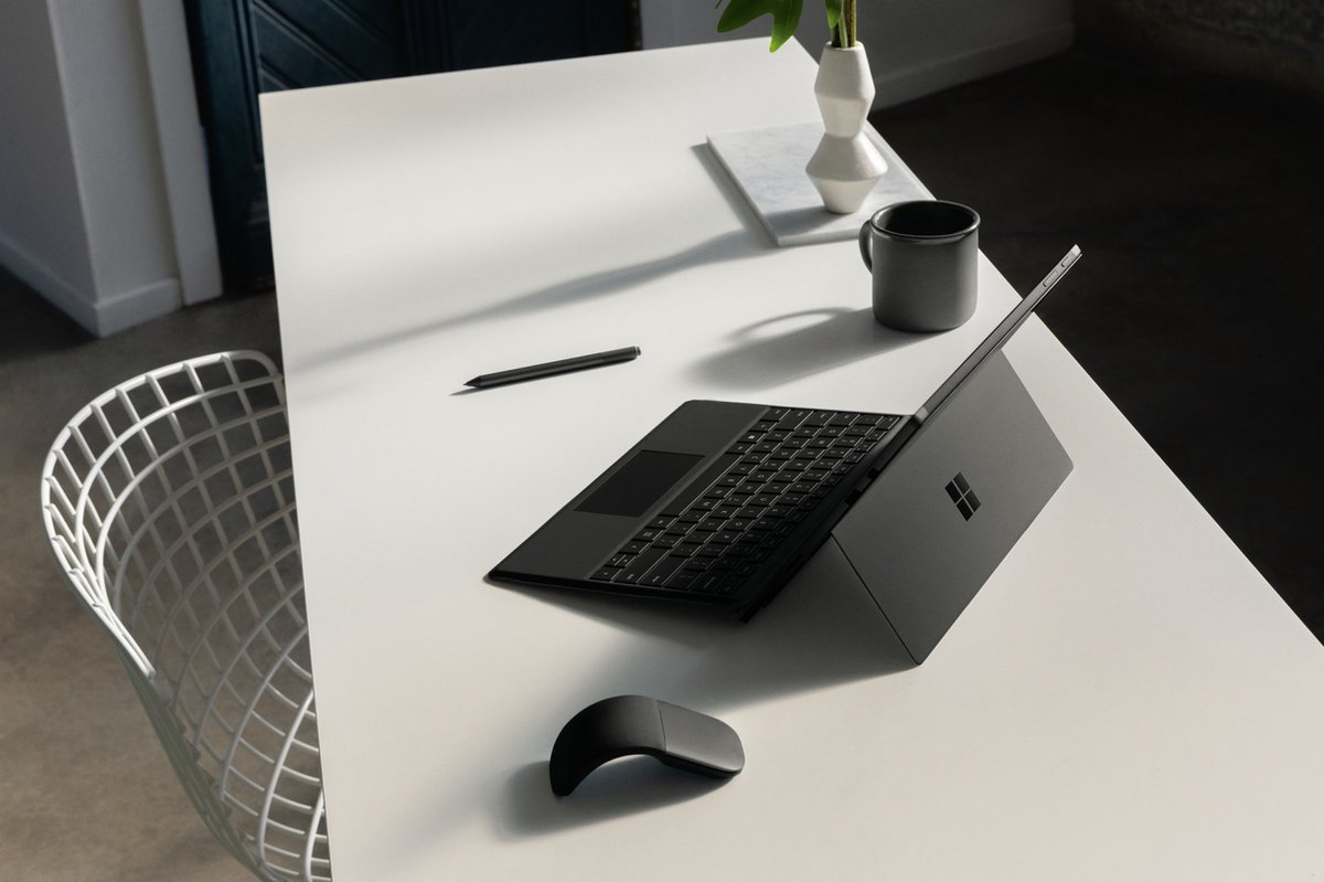 Microsoft Surface Arc Bluetooth Muis Zwart