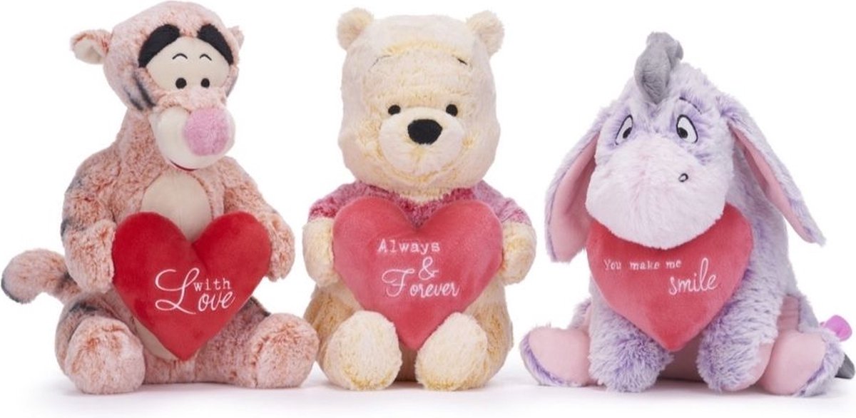 Disney Winnie The Pooh / Winnie De Poeh - Ezel Iejoor met Hart - You