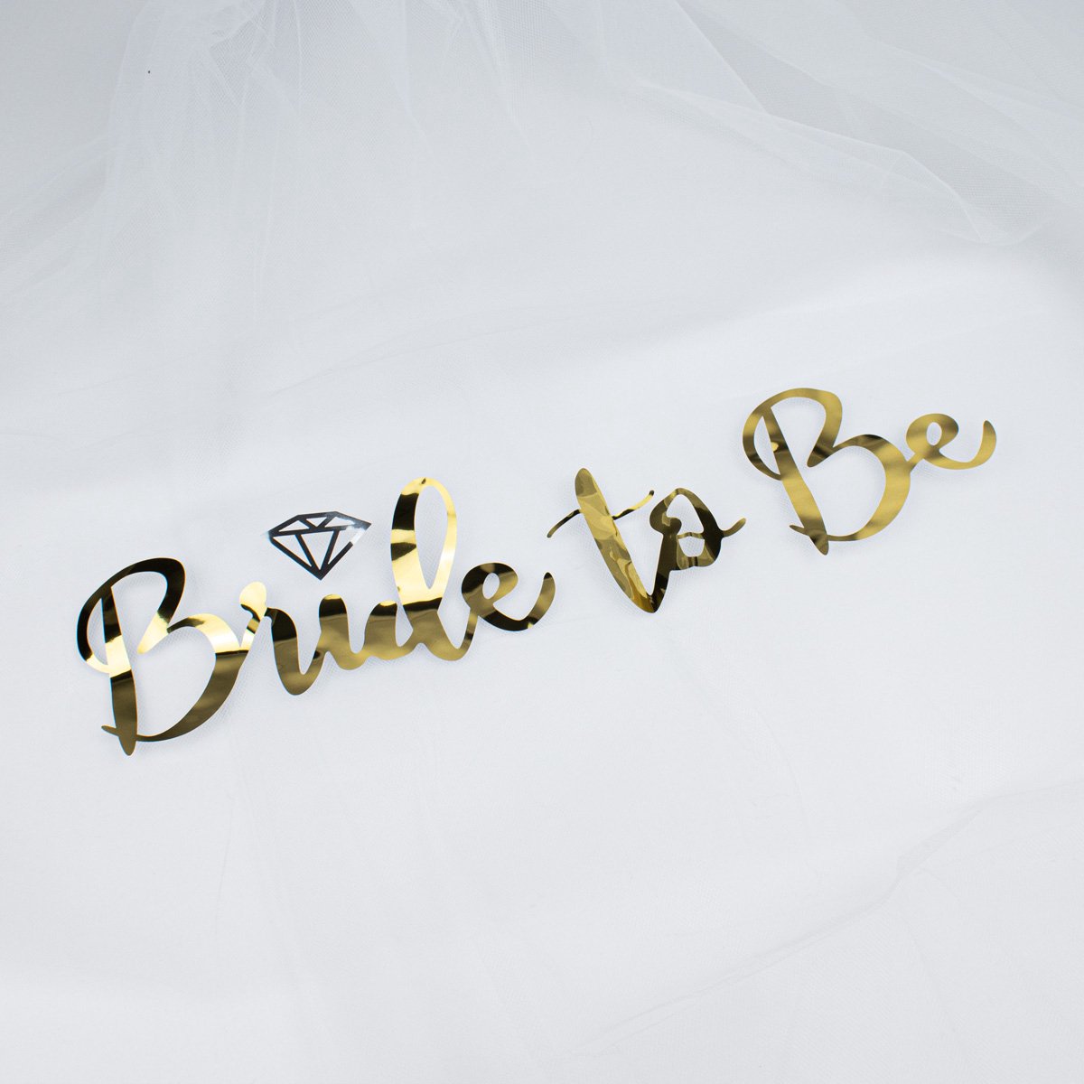 Bride To Be Sash Veil Diadème - Accessoires Enterrement Vie Jeune Fille Mariage