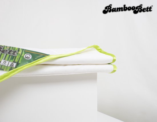Bamboo Bett - 100% Bamboe zomerdekbed - Heerlijk Koel & Fris bamboe dekbed - Licht, soepel, absorberend, ventilerend zomer dekbed - 260x220 cm Lits-Jumeaux