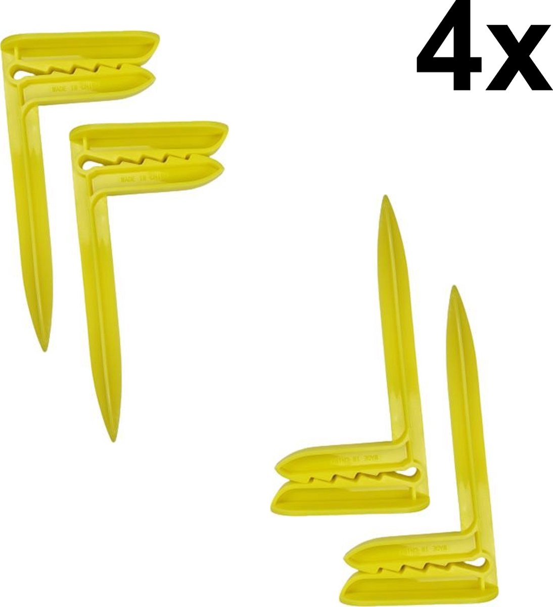 Lerkely Grote wasknijpers, 8 stuks, handdoekklemmen