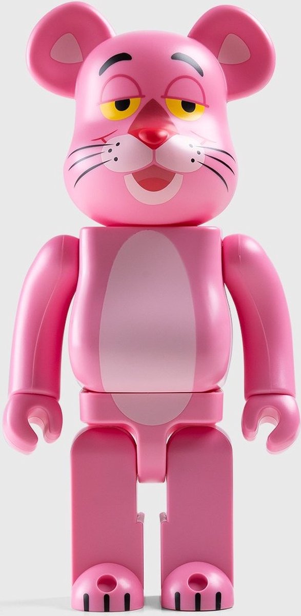 1000% Bearbrick - Pink Panther | bol.com