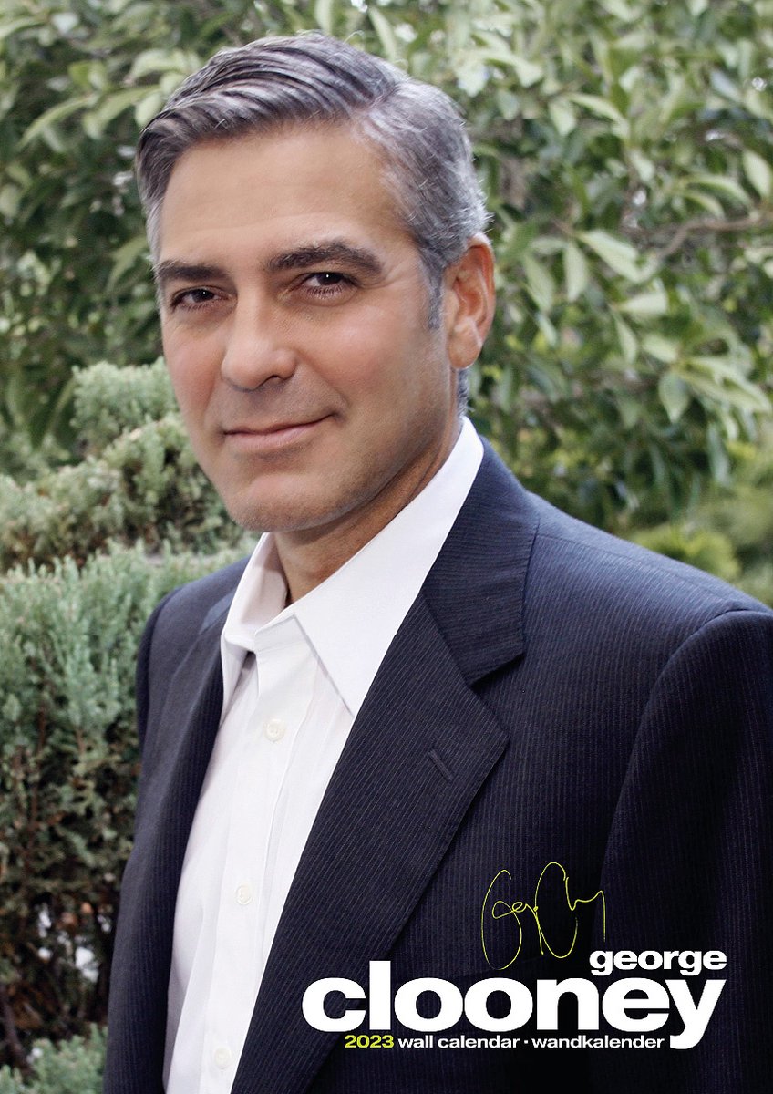 George Clooney Kalender 2023