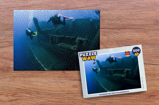 Puzzle Plongeurs lors d'un naufrage - Puzzle - Puzzle 500 pièces - Sinterklaas présente - Sinterklaas for big kids