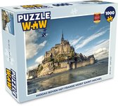 Puzzel Kasteel - Frankrijk - Water - Legpuzzel - Puzzel 1000 stukjes volwassenen