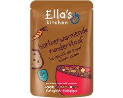 Ella's kitchen Hartverwarmende Runderstoof 8+ m 190 gr - 7x 190 gr - Voordeelverpakking