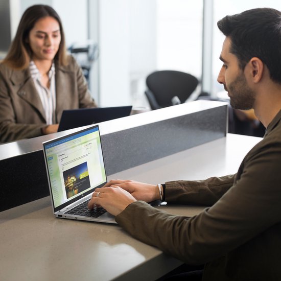 HP EliteBook x360 1040 G7 - Zakelijke 2-in-1 laptop - 14 inch - Core i5-10210U - 16 GB RAM, 256 GB SSD - Windows 10 Pro - Touchscreen