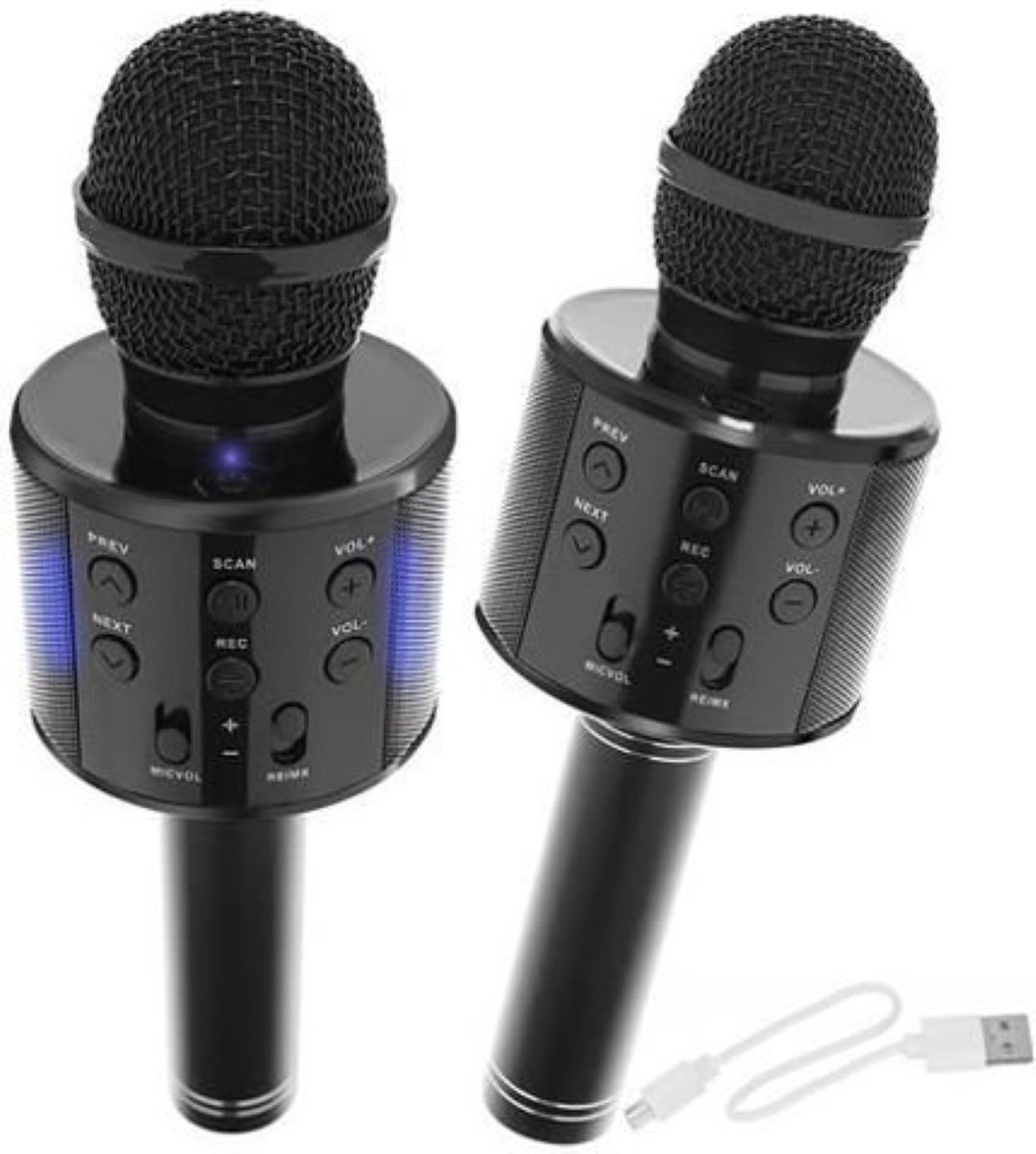 Oneiro's Luxe Karaoke microphone with black speaker