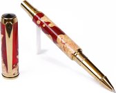 Lanier Baron - Rollerball Pen – Red and Silver