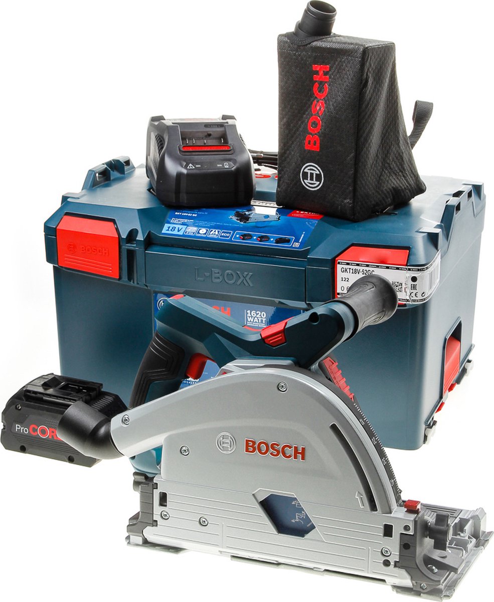 Bosch Professional GKT 55 GCE - Invalcirkelzaagmachine - (2x FSN