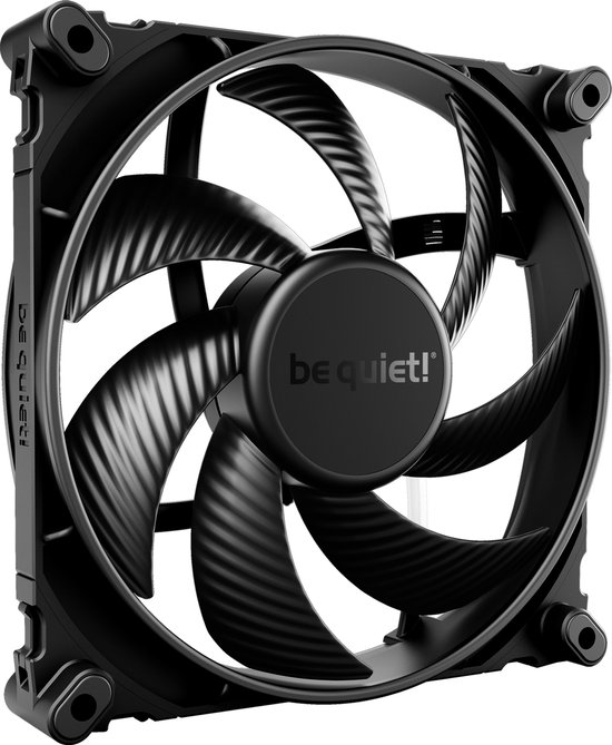 be quiet! Silent Wings 4 - Ventilatorhuis - 140 mm - 4-pin - PWM - 1900 RPM - zwart