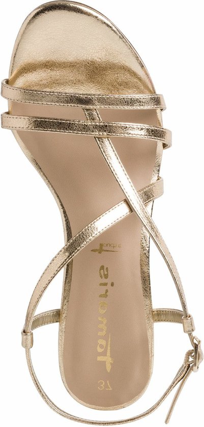 tamaris sandalen goud