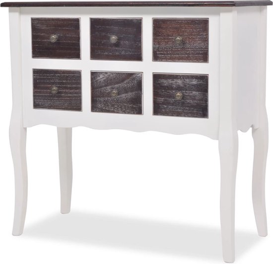 Armoire Murale Vitrée VidaXL En Contreplaqué Marron - 8.5x60x54 Cm, Avec Porte Coulissante Et étagères