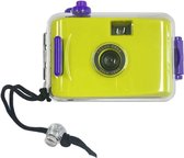 Narvie -herbruikbare camera met rol en waterdicht voor bruiloft of vakantie -Met film rol in kleur - Analoge Camera - Camera - Kleur groen / paars