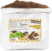 Humusziegel - terrarium substraat - natuurlijk substraat - losse kokosgrond droog - 20 L zak - bodemsubstraat - terrariumgrond voor reptielen